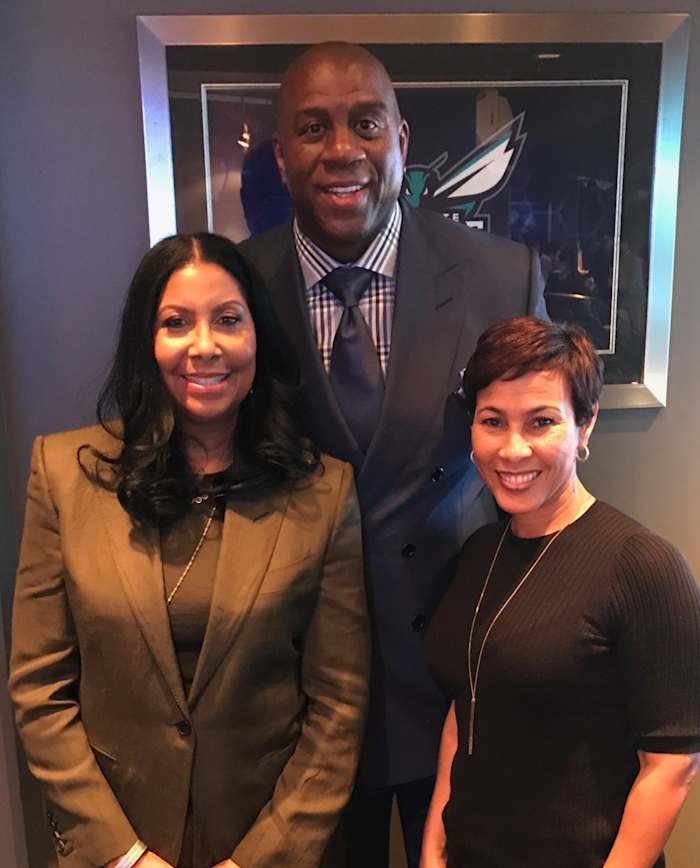 christina francis magic johnson